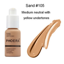 Load image into Gallery viewer, PHOERA Foundation Liquid Matte High Coverage