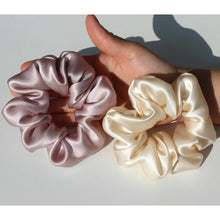 Load image into Gallery viewer, 100% Pure Mulberry Silk Large Scrunchy
