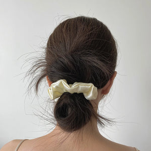 100% Pure Mulberry Silk Large Scrunchy