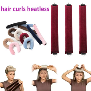 Hair Heatless Curls