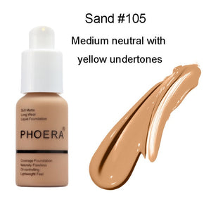 PHOERA Foundation  Liquid Matte High Coverage